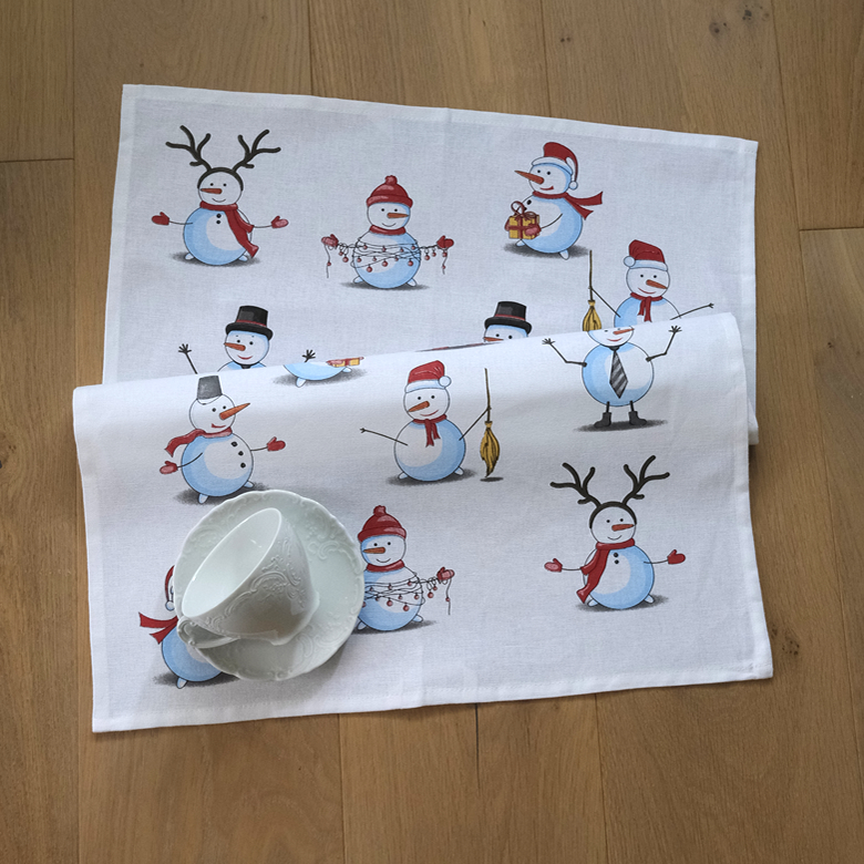 キッチンクロス スノーマン