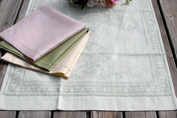 リネン テーブルランナー