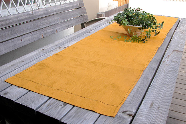 リネン テーブルランナー