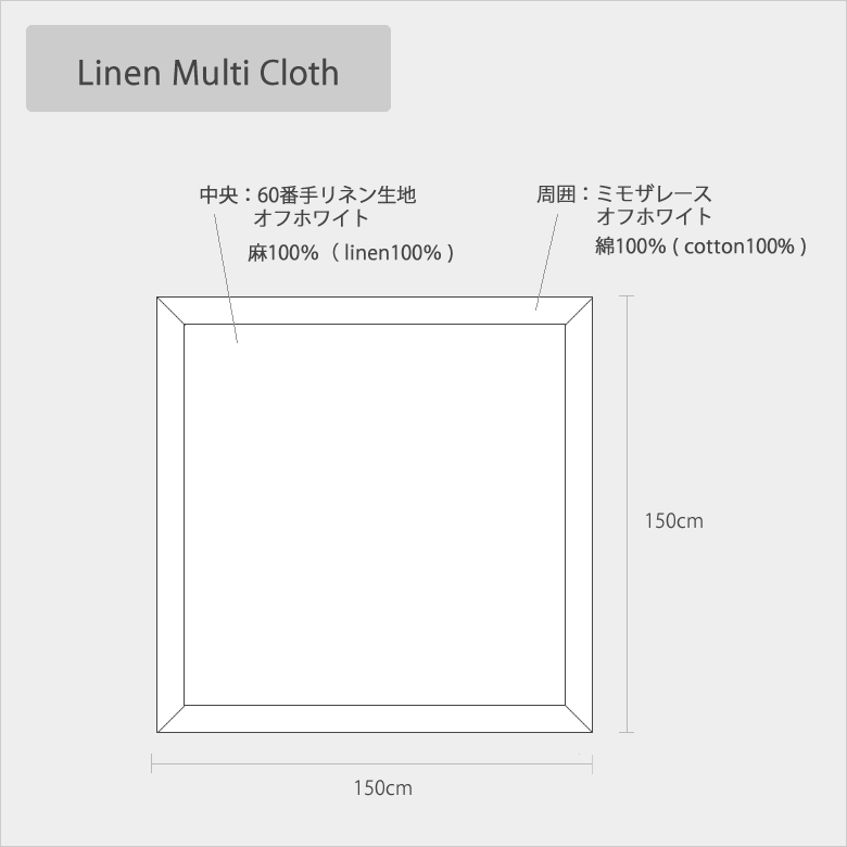 リネンマルチクロス