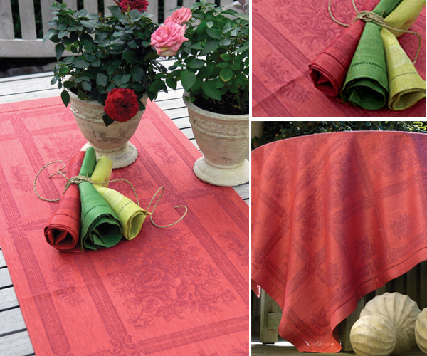 リネン テーブルランナー