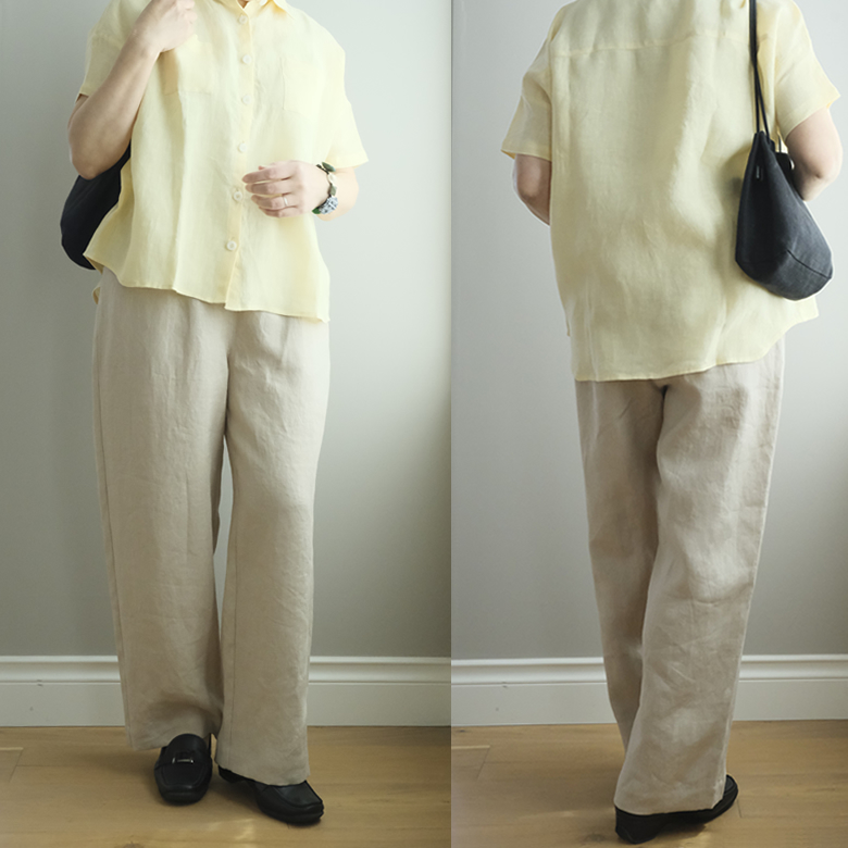 パンツのシルエット