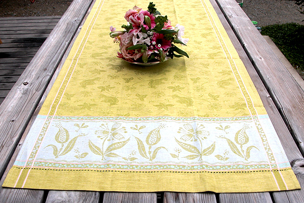 リネン テーブルランナー