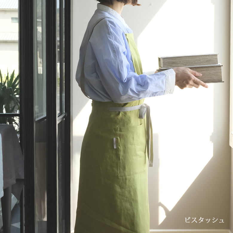 リネンエプロン